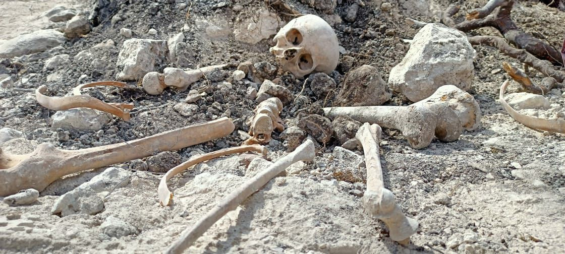 Fərrux kəndi ətrafında növbəti kütləvi məzarlıq tapılıb