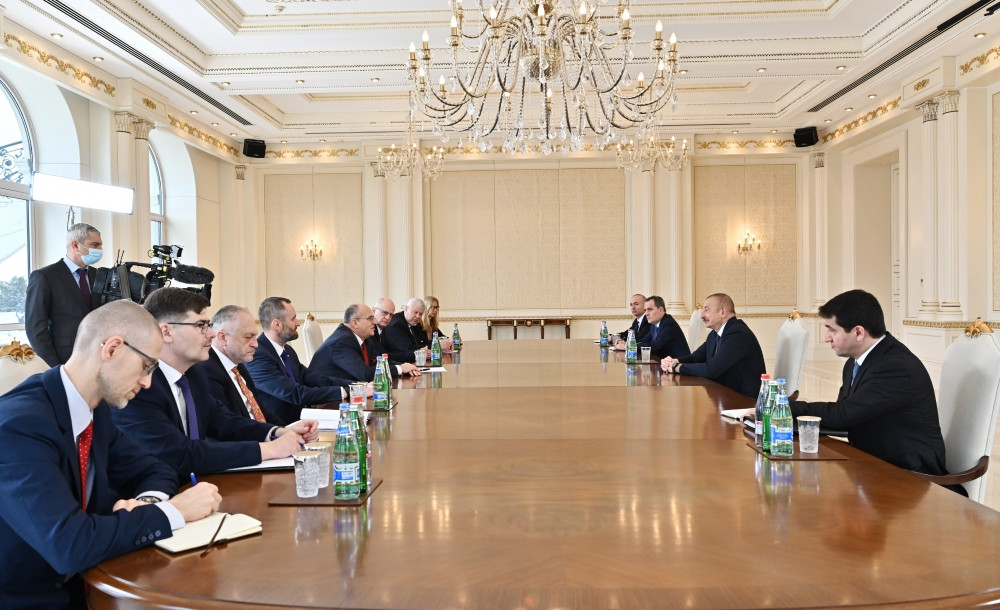 President Ilham Aliyev receives OSCE Chairman-in-Office