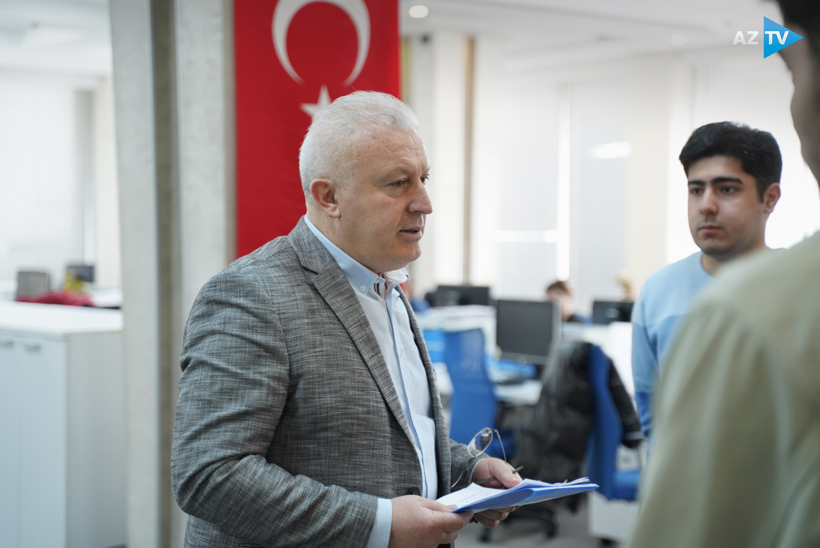 TRT-nin AzTV-dəki təlimlərinin ikinci günü