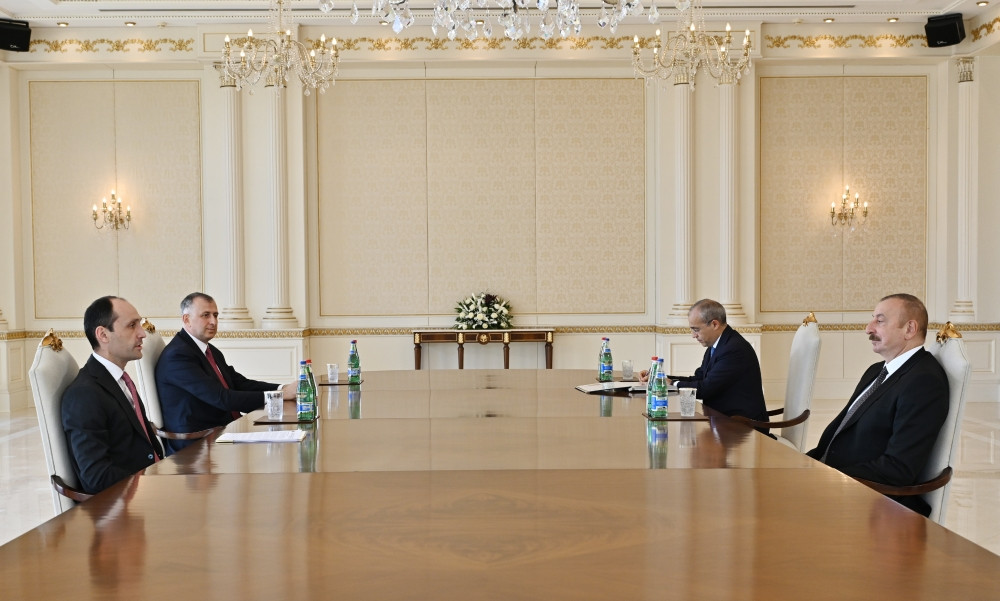 Azerbaijani President receives Georgia’s Minister of Economy and Sustainable Development