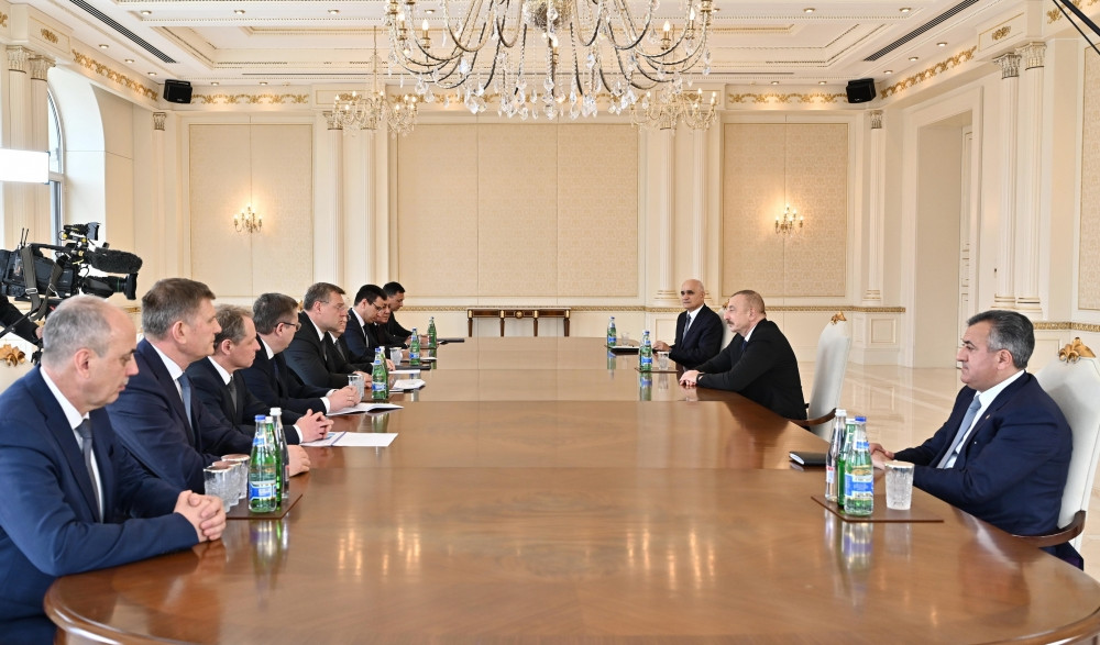 Azerbaijani President receives Governor of Astrakhan