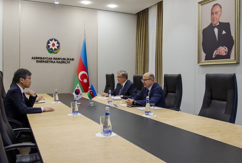 Azerbaijan, South Korea discuss cooperation in field of energy