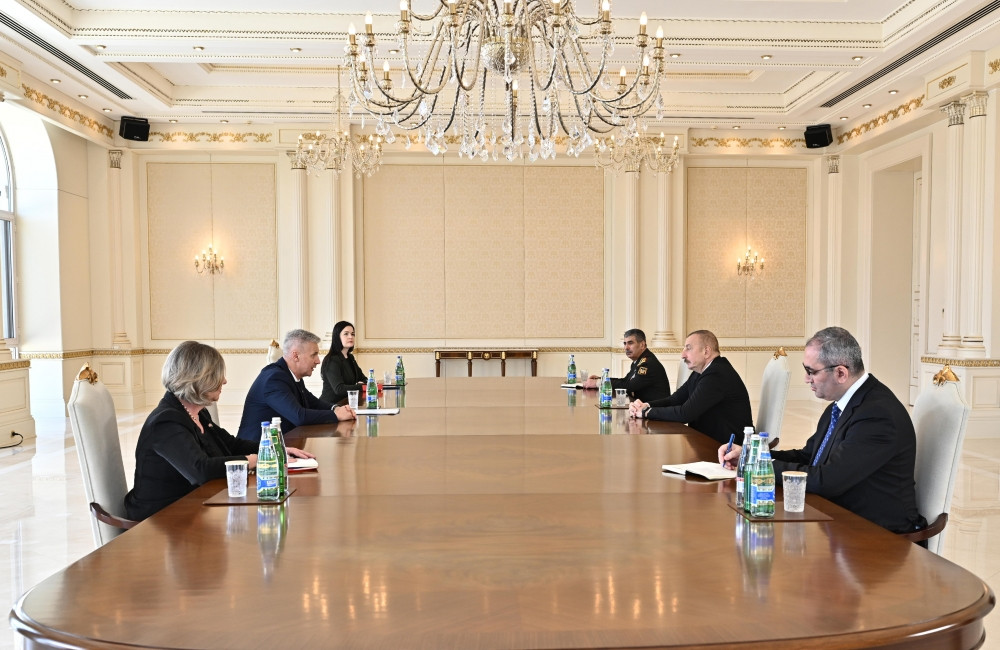 Azerbaijani President receives Latvia's Deputy PM