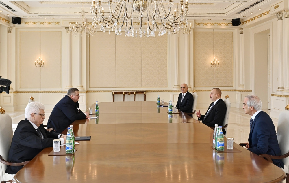 Azerbaijani President receives Russian Deputy PM