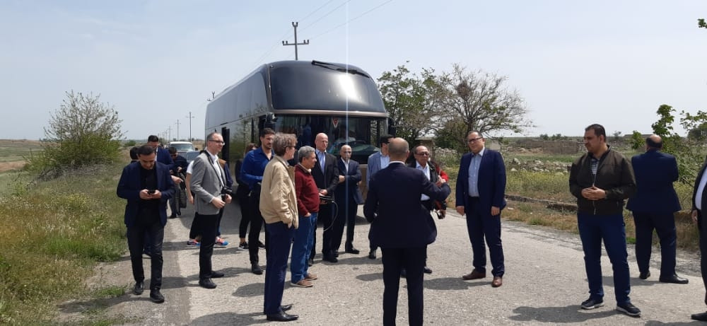 Representatives of diplomatic corps visit Aghdam city