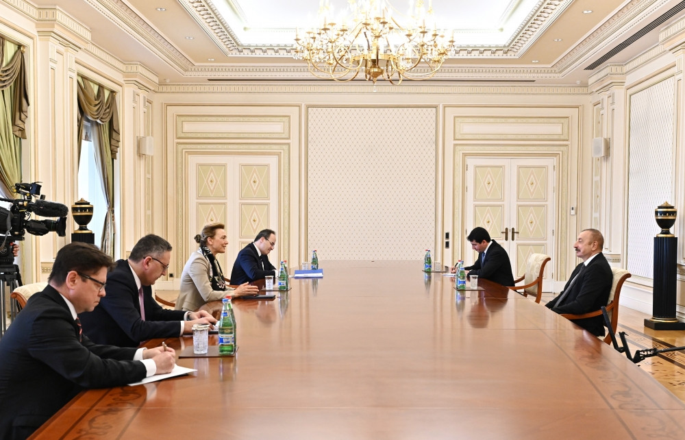 Azerbaijani President receives delegation led by Secretary General of Council of Europe