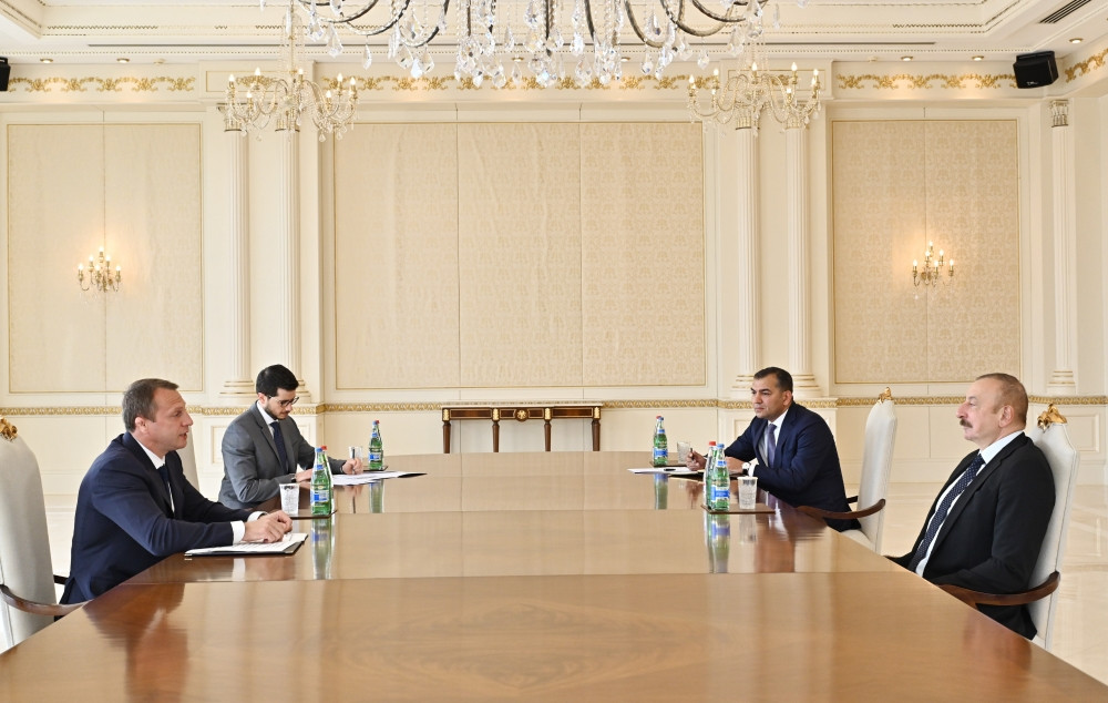 Azerbaijani President receives Israel's Tourism Minister