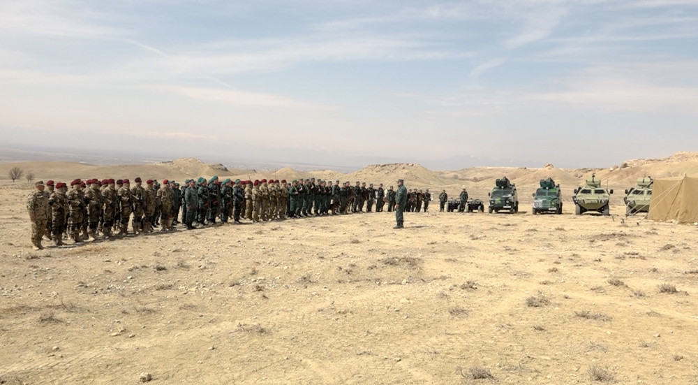 Tactical exercises held in Nakhchivan garrison troops