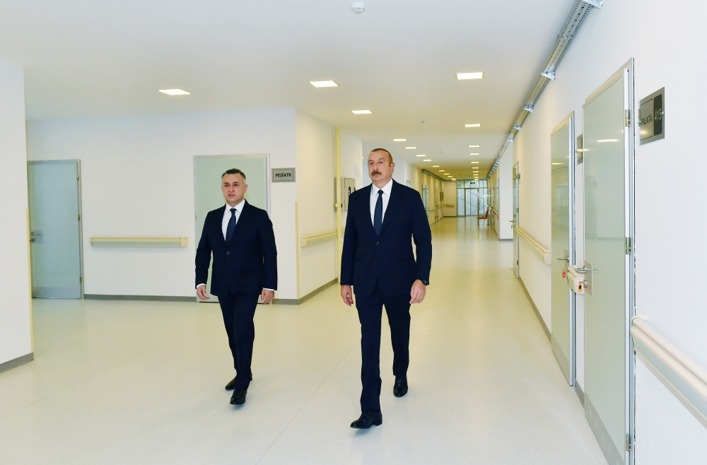 President Ilham Aliyev attended opening of Republican Tuberculosis Sanatorium for Children and Adolescents in Baku