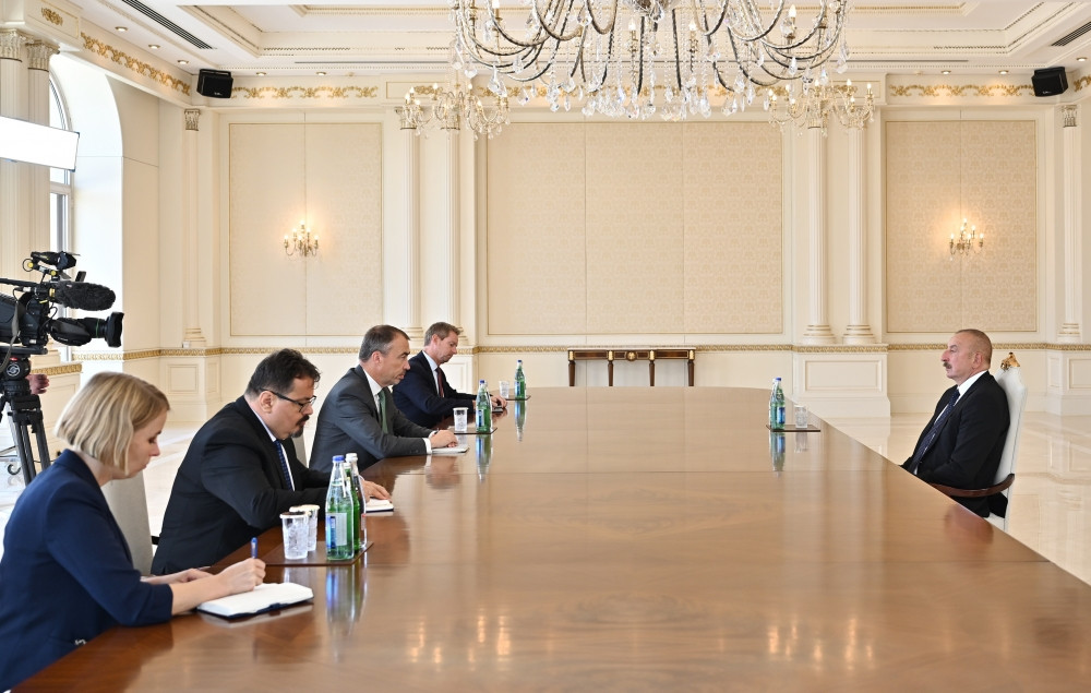 President Ilham Aliyev received EU Special Representative for South Caucasus