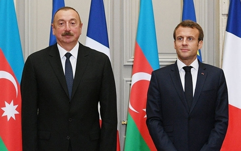 President of the French Republic makes a phone call to President of the Republic of Azerbaijan