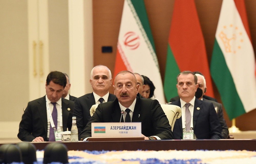 President Ilham Aliyev made a speech at the Summit
