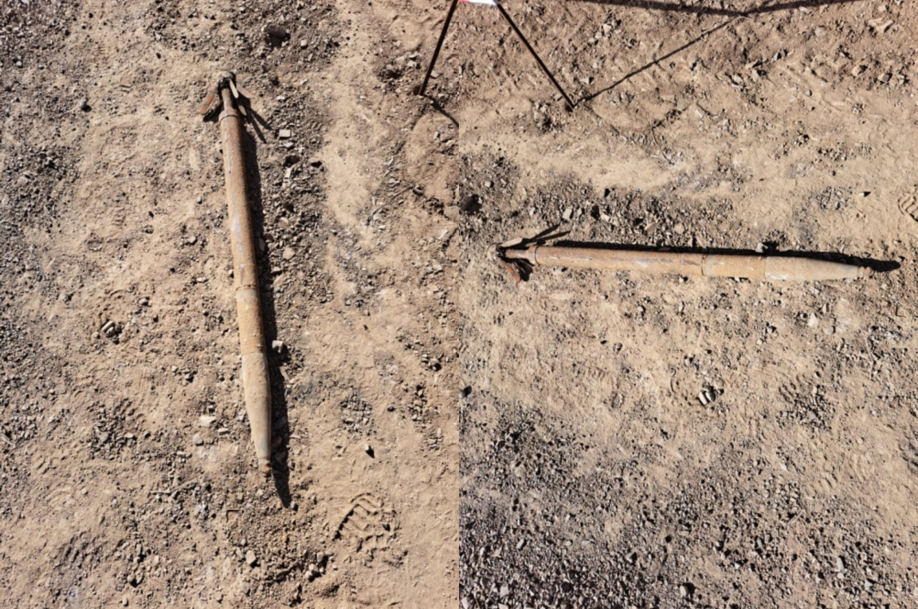 Laçında mərmi aşkarlanıb