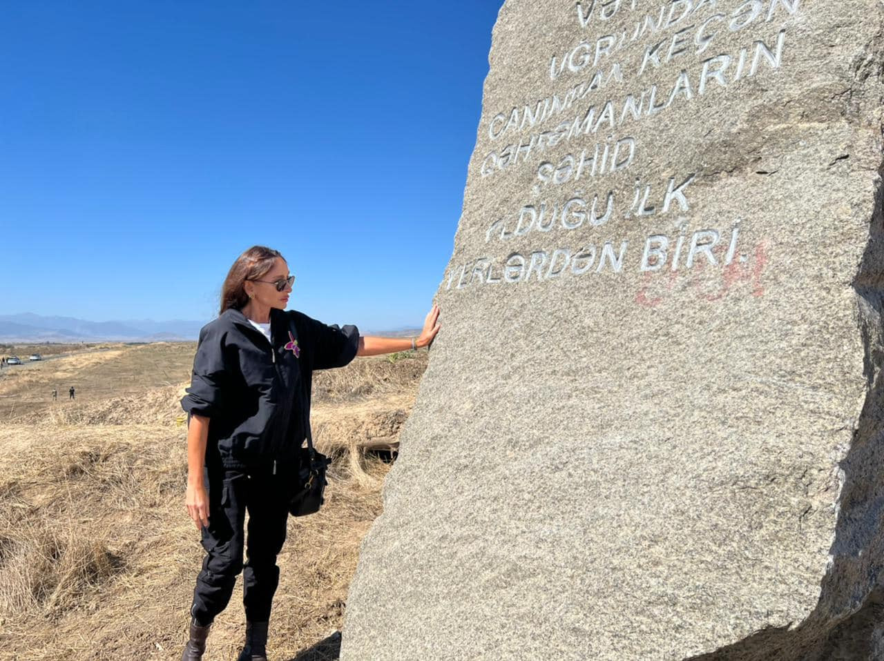 First Vice-President Mehriban Aliyeva made post on Remembrance Day from Fuzuli district