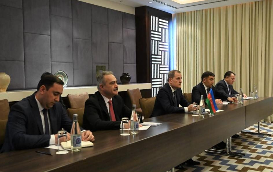 Ceyhun Bayramov və Sergey Lavrov Düşənbədə görüşüb