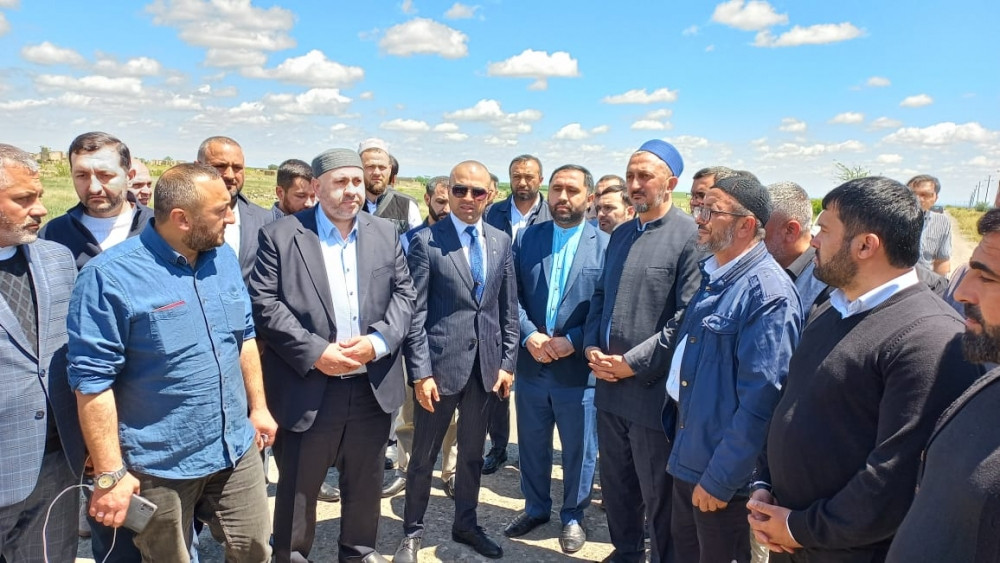 Gürcüstanlı din xadimləri Ağdamda