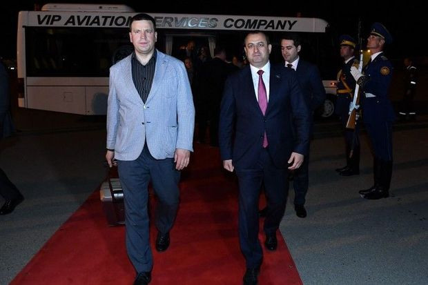 Estoniya parlamentinin sədri Azərbaycana səfərə gəlib