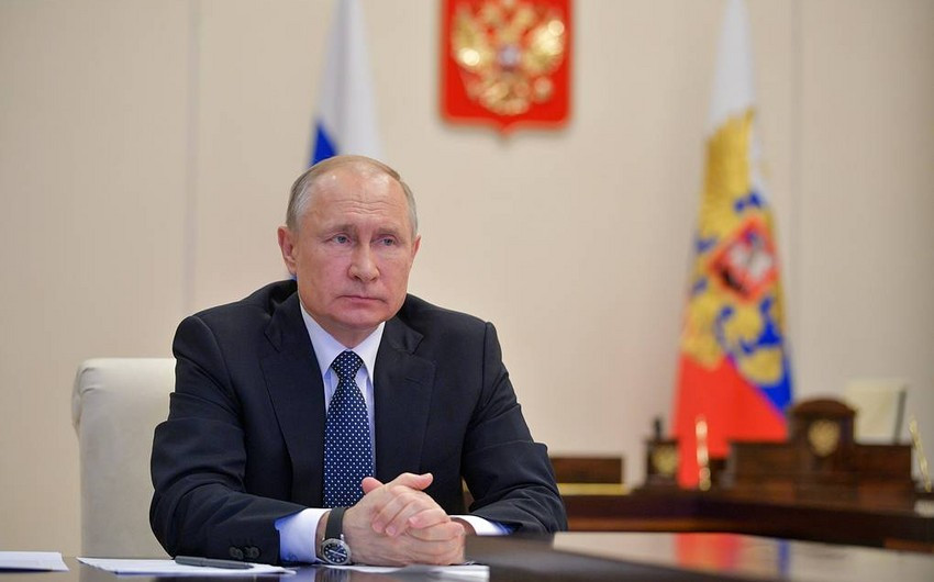 Vladimir Putin sends congratulatory letter to Azerbaijani President