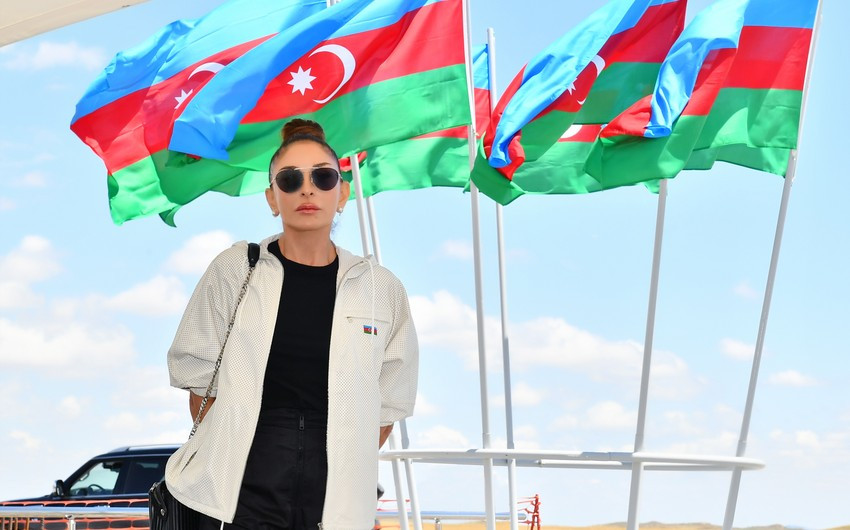 Мехрибан Алиева поделилась фото из Зангиланского района