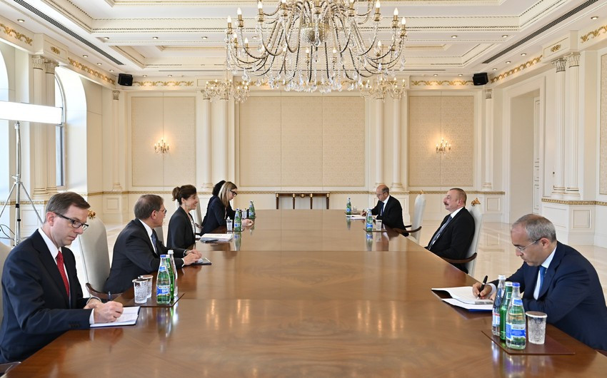 Azerbaijani President receives Deputy Assistant Secretary for Bureau of Energy Resources at US Department of State