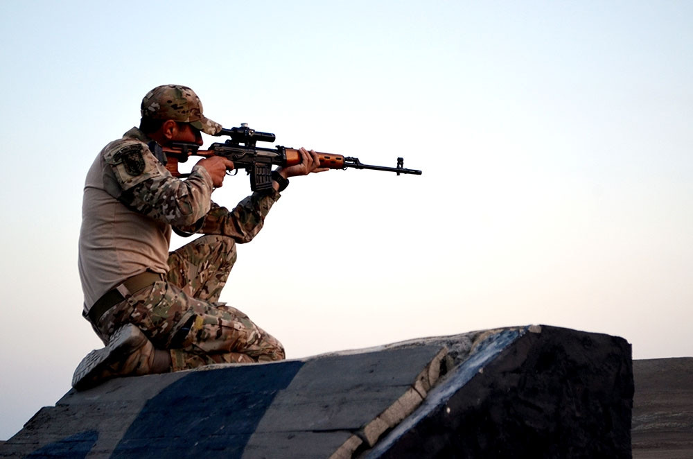 Azerbaijani snipers attend training to increase their professionalism