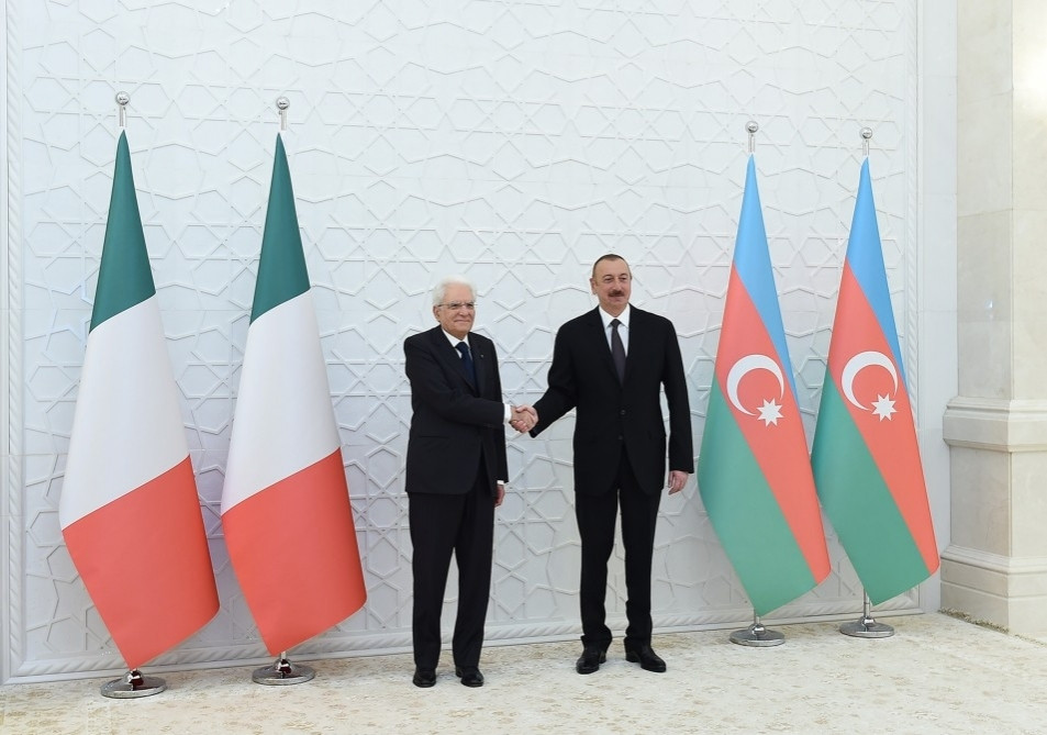 President of Italy Sergio Mattarella sent a letter to President Ilham Aliyev