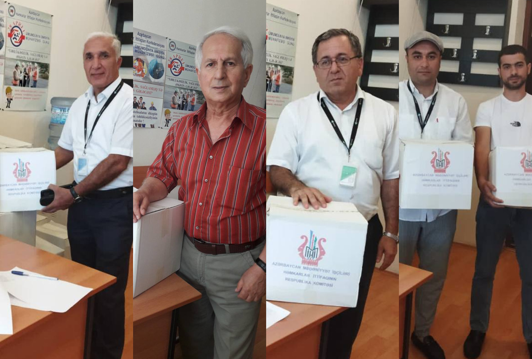 AzTV-nin qazi əməkdaşlarına və şəhid ailələrinə bayram sovqatı verildi