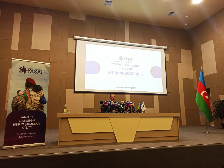 “YAŞAT” Fonduna toplanan vəsait açıqlanıb