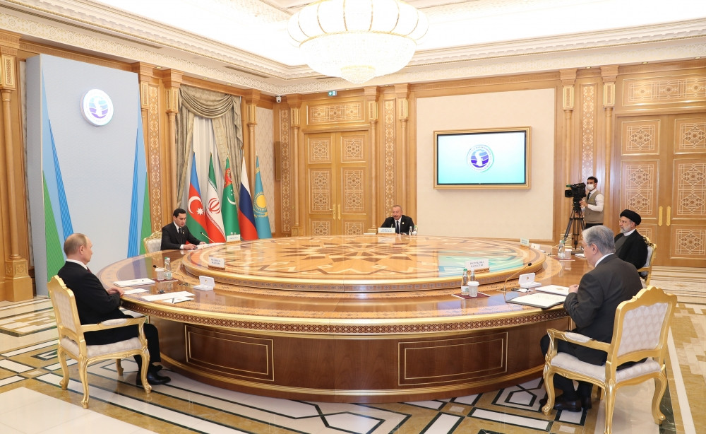 6th Summit of Heads of State of Caspian littoral states was held in Ashgabat