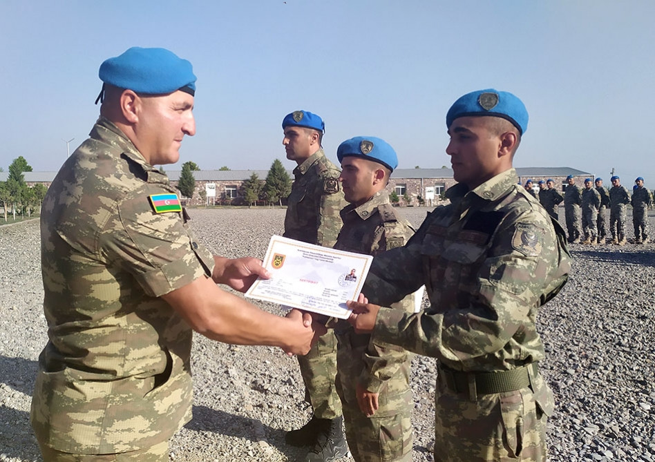 The next graduation ceremony of the Commando training courses was held for servicemen