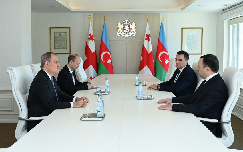 Jeyhun Bayramov reveals issues discussed with Georgian PM