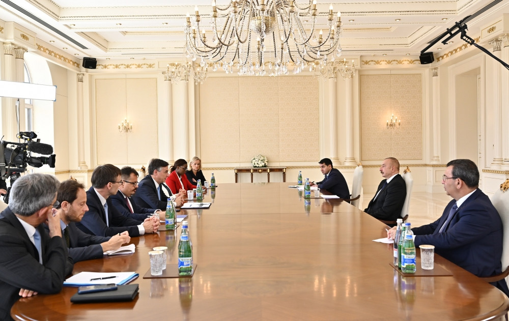 President Aliyev receives Chairman of European Parliament Foreign Affairs Committee