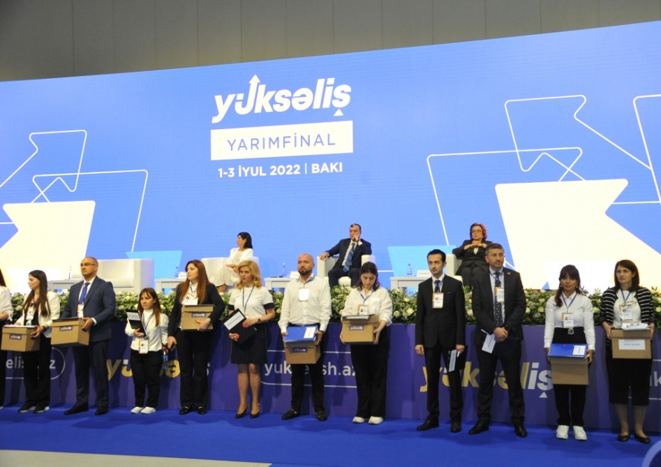 “Yüksəliş” müsabiqəsinin yarımfinal mərhələsi davam edir