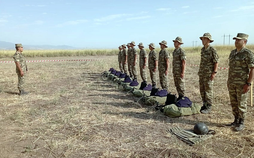 Azerbaijani, Turkish engineer-sappers hold joint exercises