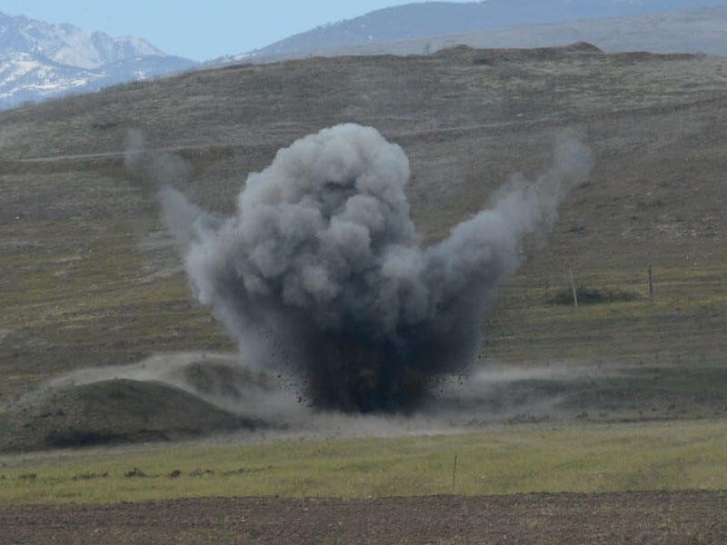 Azərbaycan Ordusunun hərbi qulluqçusu Kəlbəcərdə mina partlayışı nəticəsində xəsarət alıb