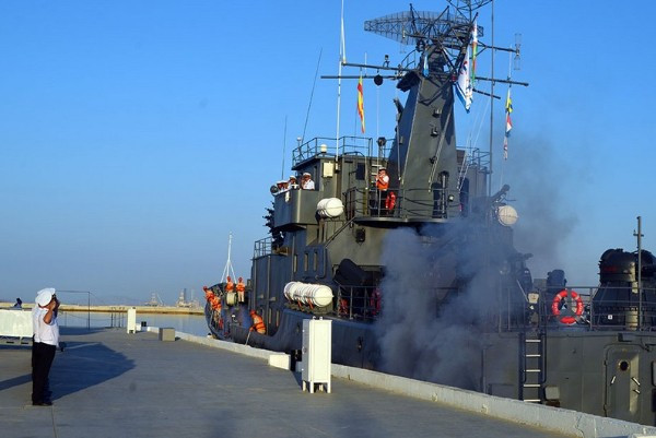 Azerbaijani Navy delegation visits Russia