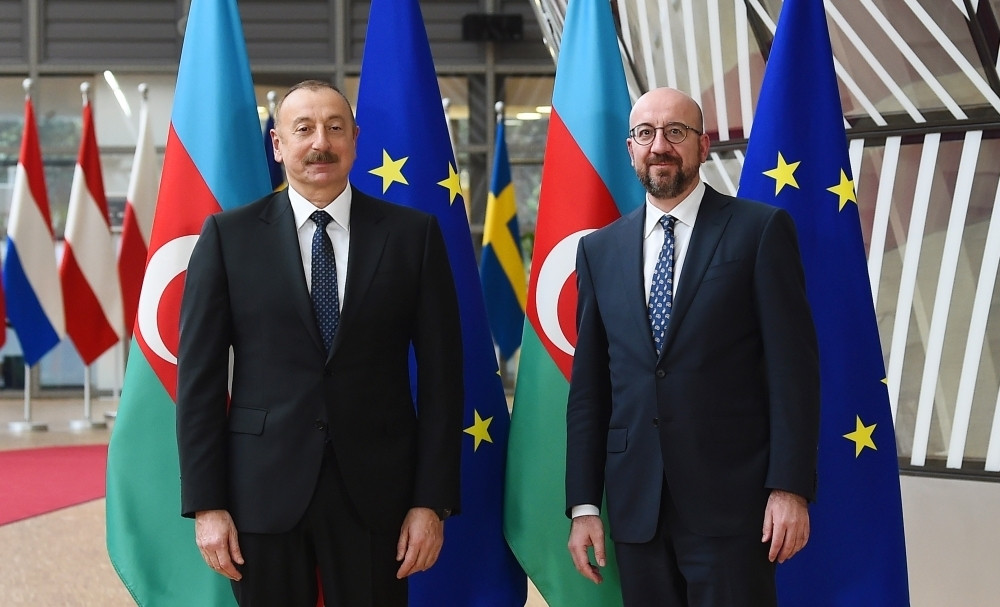 Charles  Michel made a phone call to President of the Republic of Azerbaijan