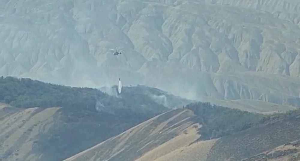 Siyəzən və Şabran rayonlarında baş vermiş yanğınlar tam söndürülüb