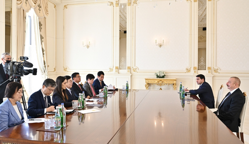 President Ilham Aliyev received special representative of President of Republic of Korea
