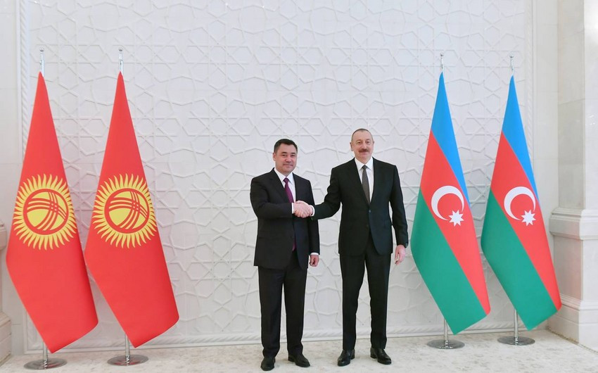 Azerbaijani President congratulates his Kyrgyz counterpart