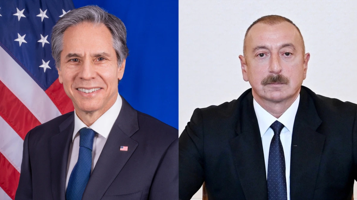 Azerbaijani President spoke by phone with US Secretary of State