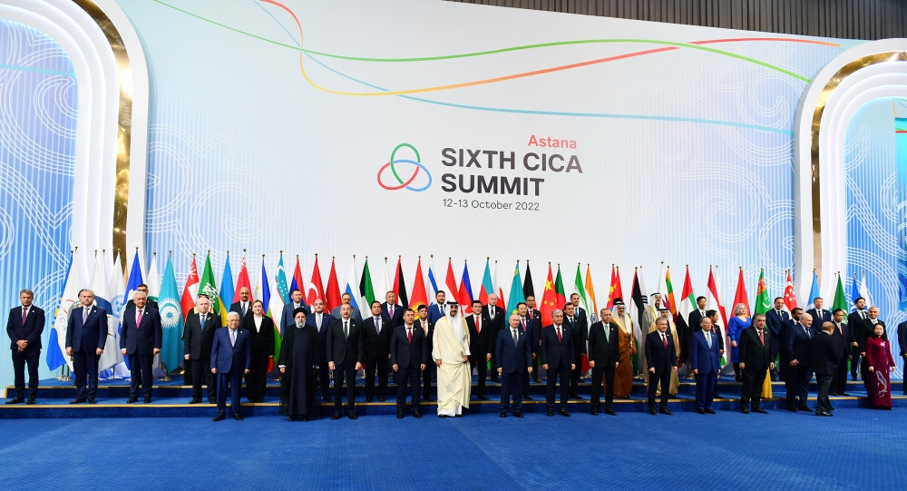 Astanada MDB dövlət başçılarının şərəfinə qeyri-rəsmi nahar təşkil olunub