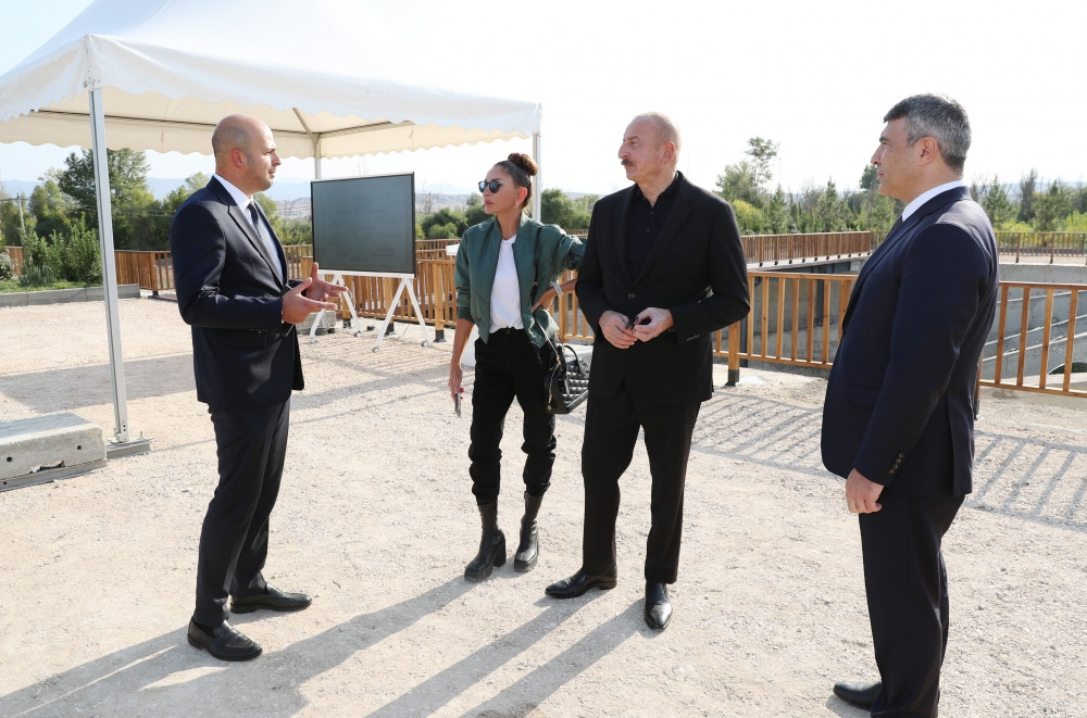 Zəngilanda Arximed turbini tipli Su Elektrik Stansiyası işə salınıb