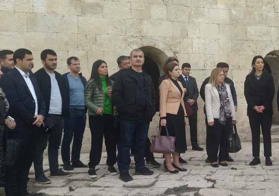 Participants of Baku International Conference visit Aghdam