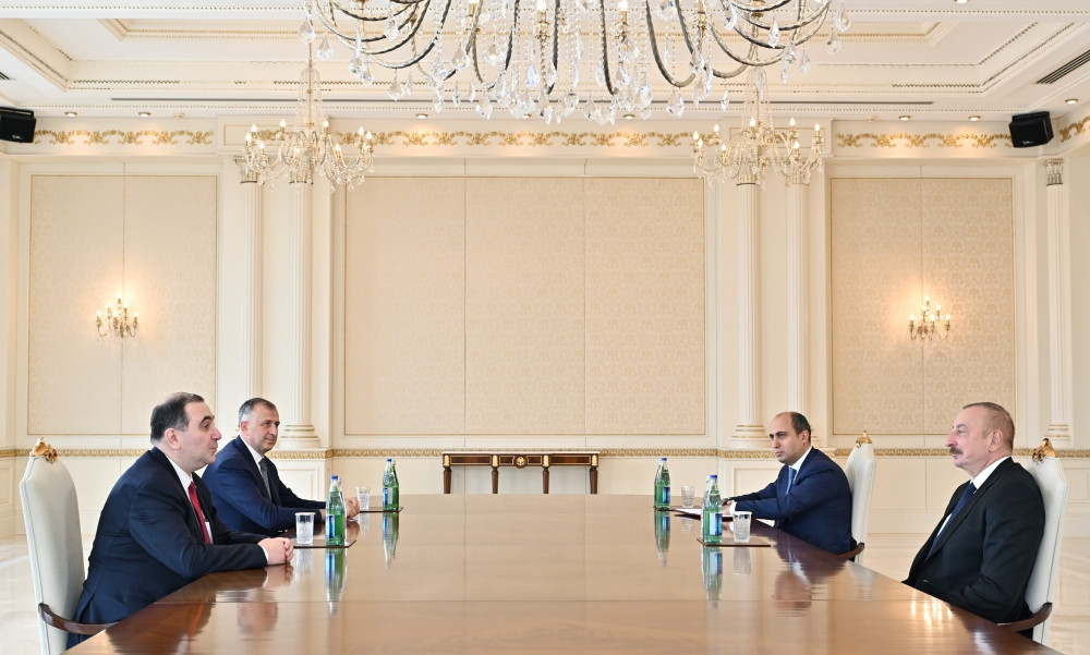 Azerbaijani President receives Minister of Education and Science of Georgia