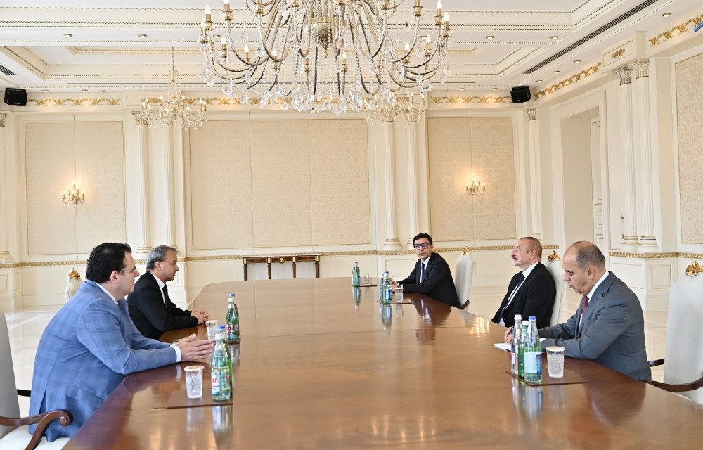 President Ilham Aliyev received President of International Chess Federation