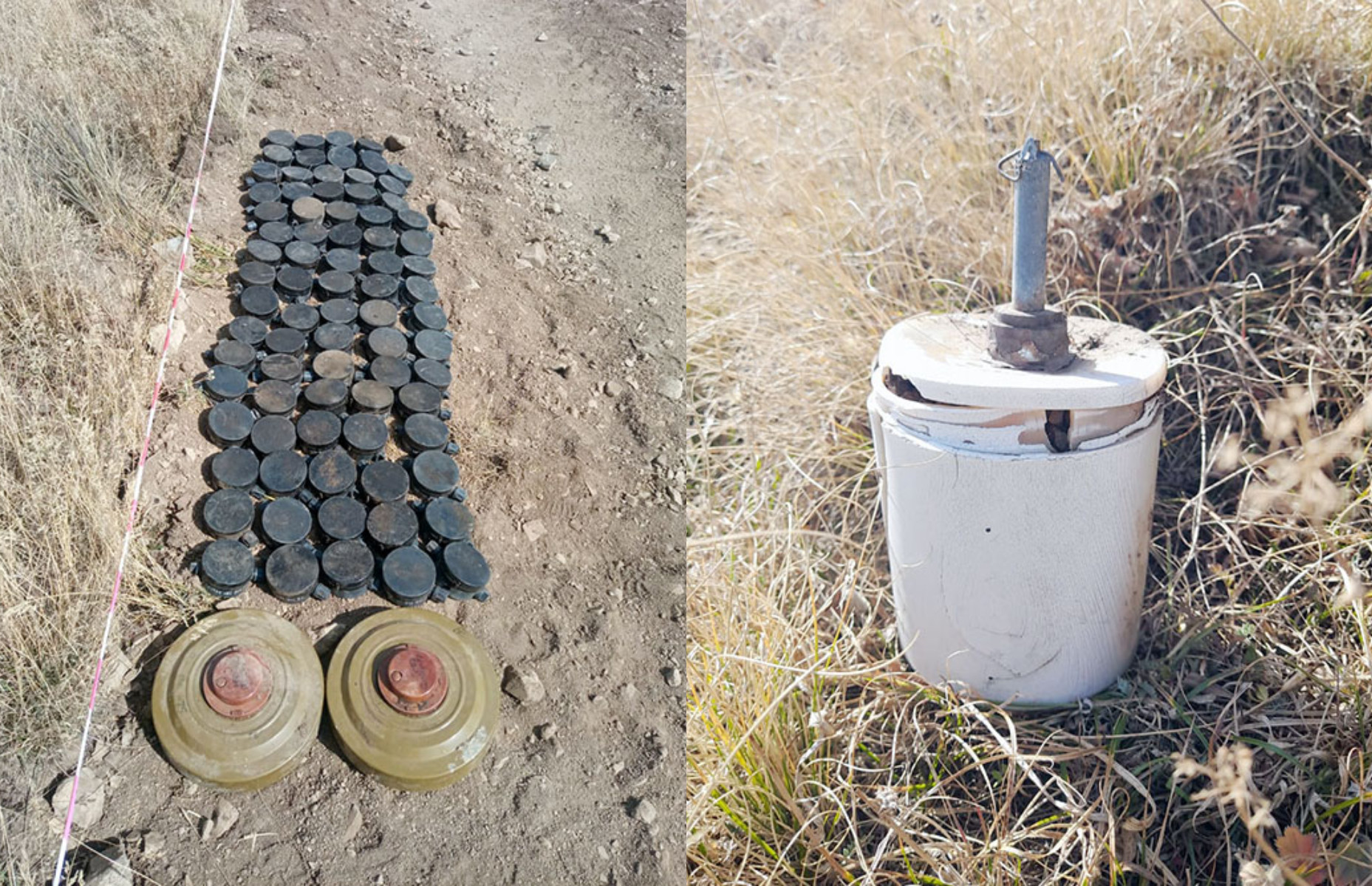 Aşkar olunan növbəti minalar zərərsizləşdirilib