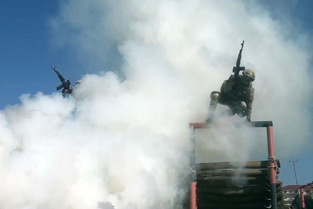 Azerbaijan’s Defense Ministry: Exercises of the Special Forces military units continue