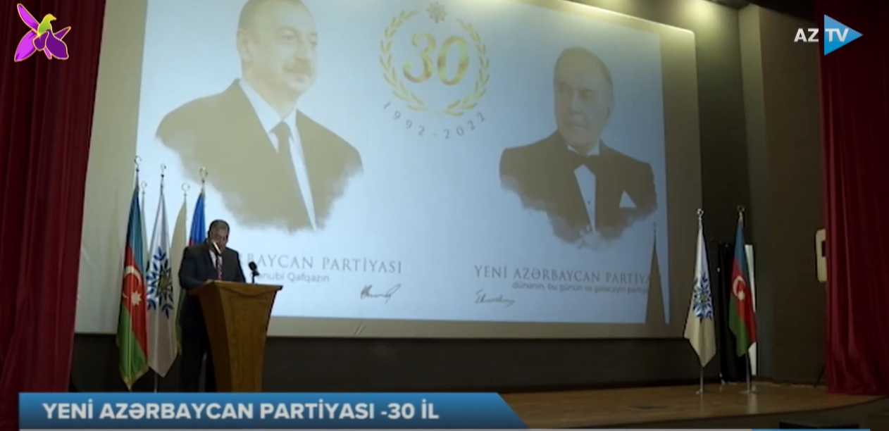 YAP - 30 il: təsis olunduğu gündən xalqın inam və etimadını ən yüksək səviyyədə doğruldan partiya