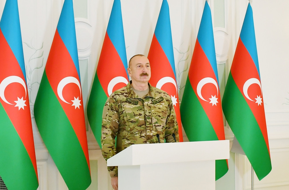President Ilham Aliyev attended event organized on the occasion of Victory Day in Shusha